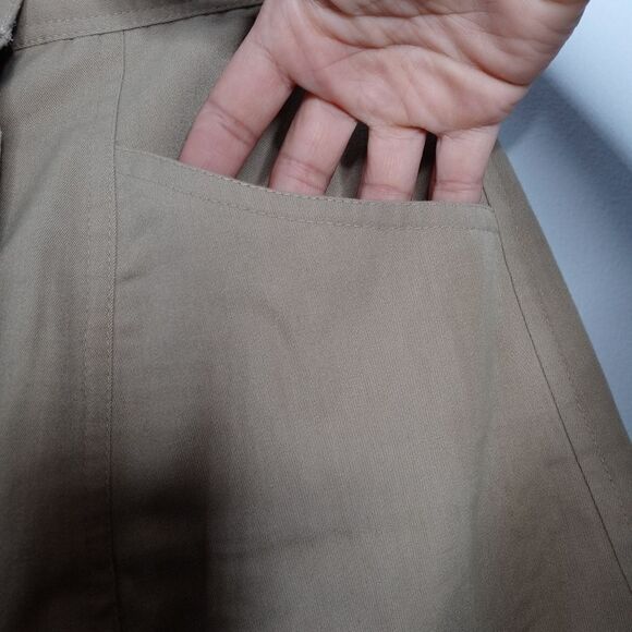 Vintage Simon Ellis tan skirt - Picture 3 of 7